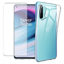 Kryty Na Mobil Na OnePlus Nord CE 5G Ochranný + Ochranné Tvrzené Sklo