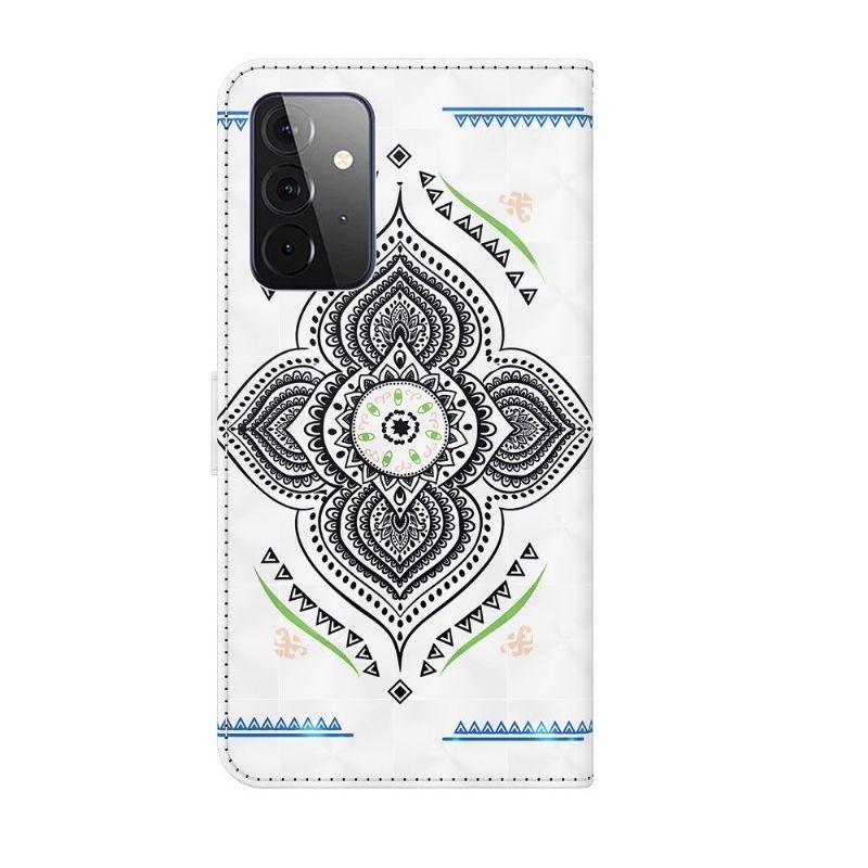 Flipové Pouzdro Na Samsung Galaxy A72 4G / A72 5G Single Mandala