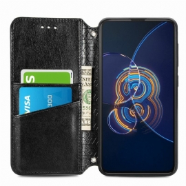 Flipové Pouzdro Na Asus Zenfone 8 Flip Kožené Pouzdro Elegantní Mandala