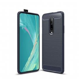 Kryty Na Mobil Na OnePlus 7 Pro Uhlíkový Kartáčovaný Gel