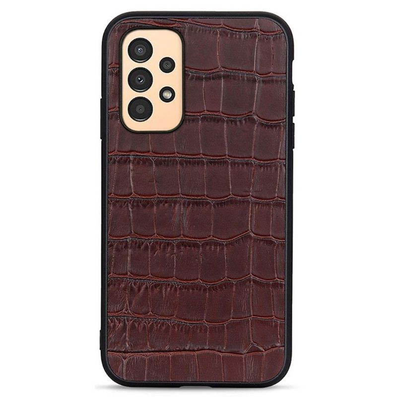 Kryty Na Mobil Na Samsung Galaxy A13 4G Elegantní Vzhled Croco Skin