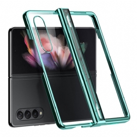 Kryty Na Mobil Na Samsung Galaxy Z Fold 4 Průhledné Kovové Panty