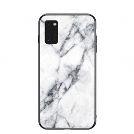 Kryt Na Samsung Galaxy A41 Céline Marble Glass Back