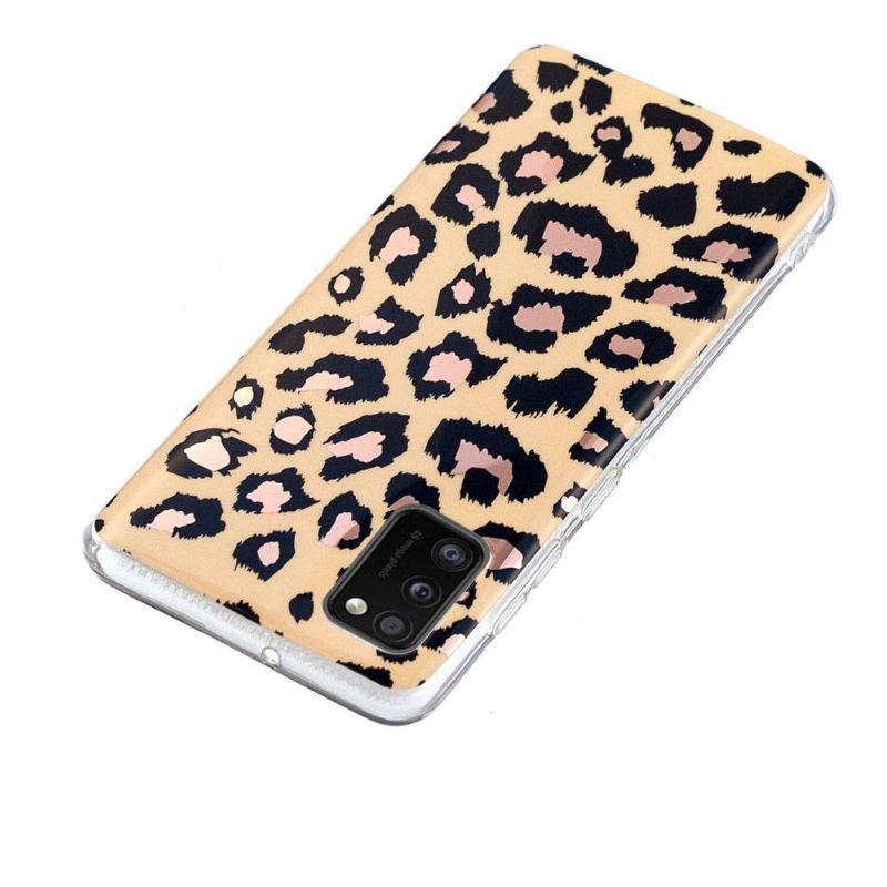 Kryt Na Samsung Galaxy A41 Flexibilní Leopard