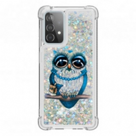 Kryt Na Samsung Galaxy A52 4G / A52 5G / A52s 5G Slečna Owl Sequins