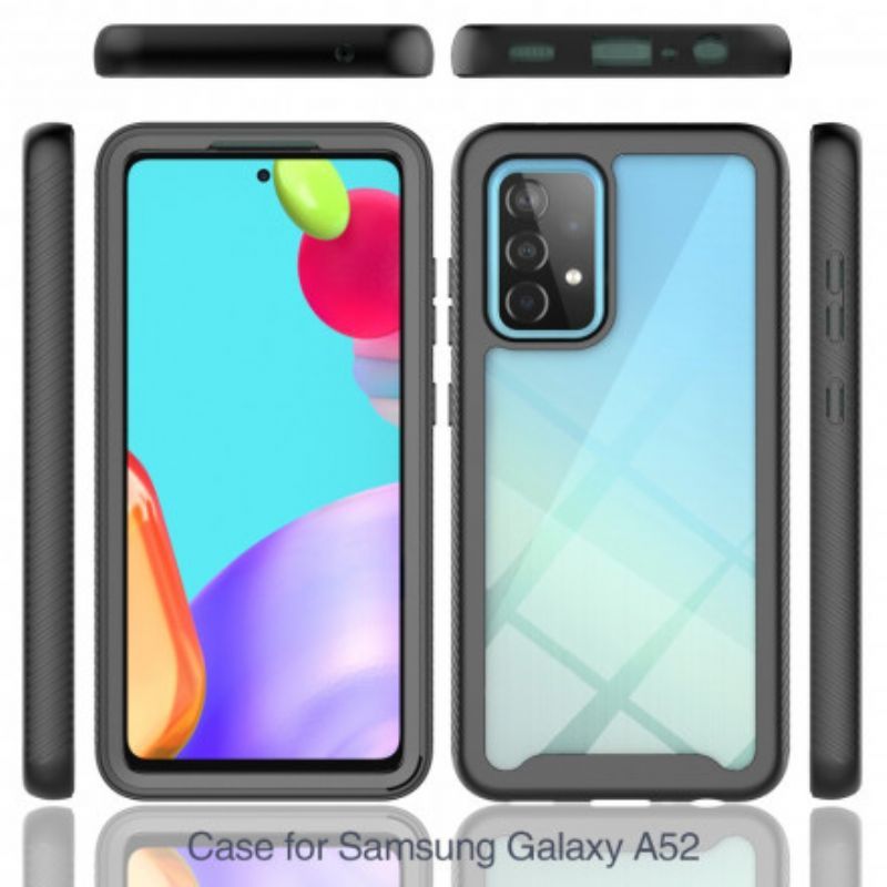 Kryty Na Mobil Na Samsung Galaxy A52 4G / A52 5G / A52s 5G Hybridní Design Silikonové Hrany