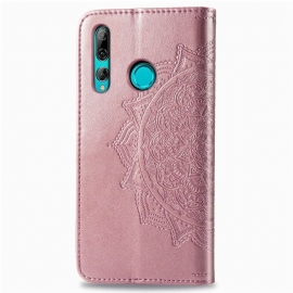 Kožené Pouzdro Na Honor 9X Držák Mandala Sun Card