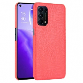 Kryt Na Oppo Find X3 Lite Efekt Croc Skin