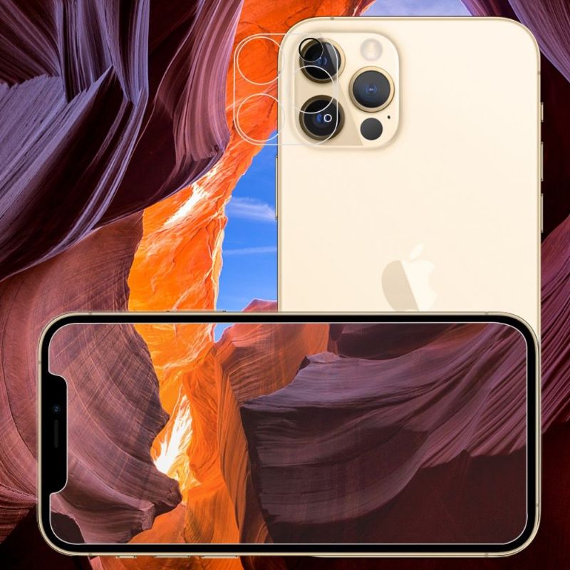 Zabalte Chrániče Obrazovky + Čočku Z Tvrzeného Skla Pro iPhone 12 Pro