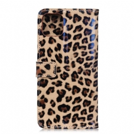 Flipové Pouzdro Na Huawei Mate 30 Pro Peněženkové Pouzdro Leopardí Peněženka