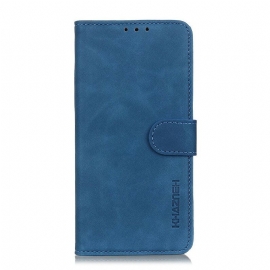 Flipové Pouzdro Na Xiaomi Redmi Note 10 5G Khazneh Leather Effect