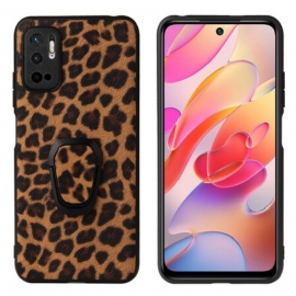 Kryty Na Mobil Na Xiaomi Redmi Note 10 5G Podpora Leopardího Prstenu