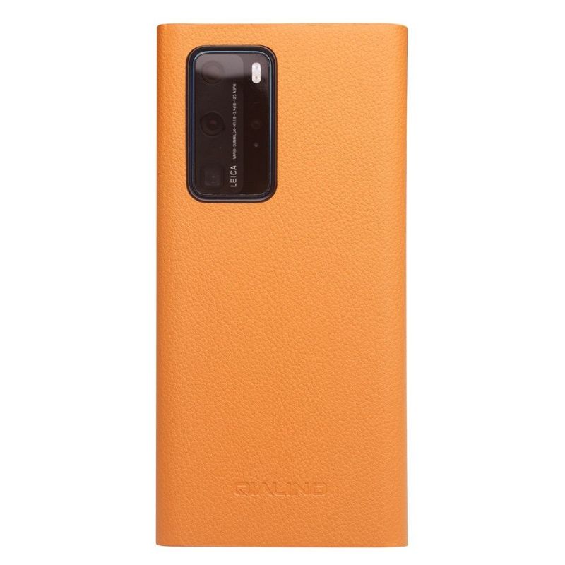 Flipové Pouzdro Na Huawei P40 Pro Kožené Pouzdro Kožené Okno