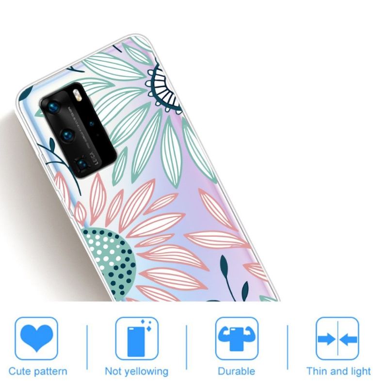 Kryt Na Huawei P40 Pro Květiny Sedmikrásky