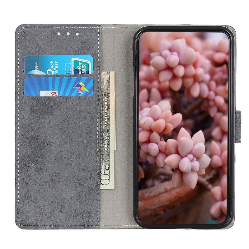 Flipové Pouzdro Na Asus Zenfone 8 Cyrius Faux Leather Vintage