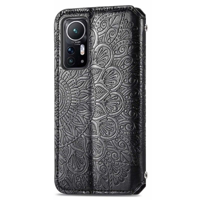 Flipové Pouzdro Na Xiaomi 12 Kožené Pouzdro Flip Chic Mandala