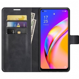 Flipové Pouzdro Na Oppo A94 5G Peněženkové Pouzdro Styl Kůže