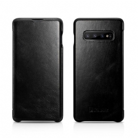 Pouzdra Na Samsung Galaxy S10 Plus Vintage Pravá Kůže