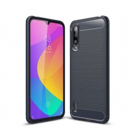 Kryt Na Xiaomi Mi 9 Lite Uhlíkový Kartáčovaný Gel