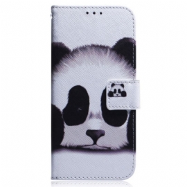 Kožené Pouzdro Na Oppo Reno 8 Lite Panda