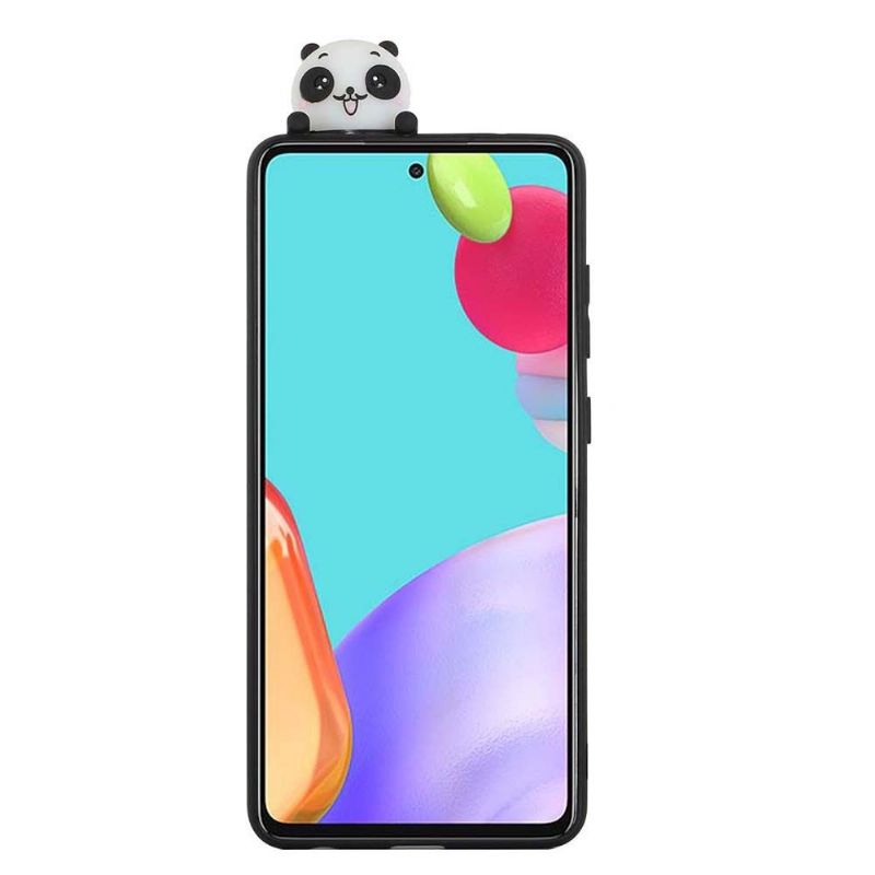 Kryty Na Mobil Na Samsung Galaxy A53 5G Silikonová Panda 3d