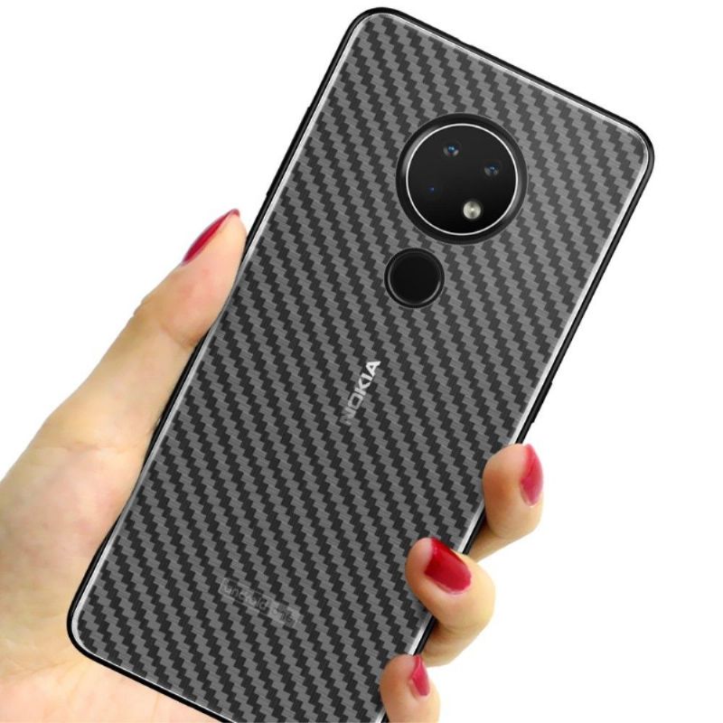 Carbonové Zadní Fólie Pro Nokia 7.2 (2 Kusy)