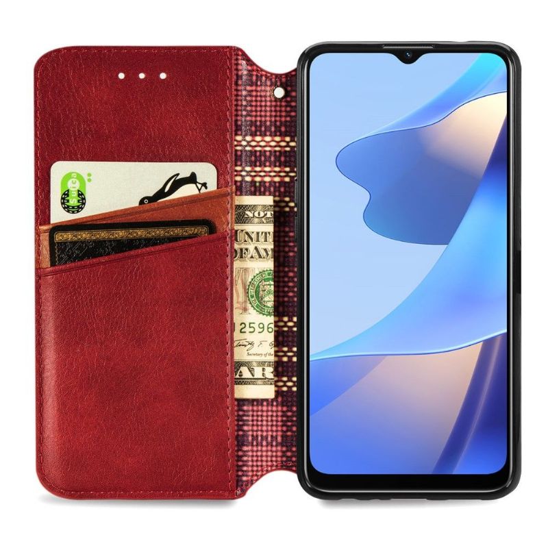 Flipové Pouzdro Na Oppo A16 / A16s Držák Karty Kub Design