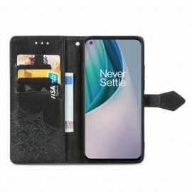 Flipové Pouzdro Na OnePlus Nord N10 Mandala Reliéf Z Umělé Kůže