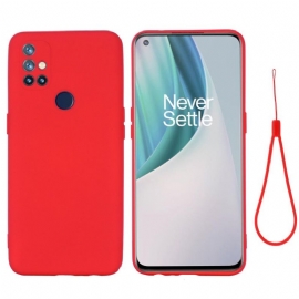 Kryt Na OnePlus Nord N10 Puro Tekutý Silikon