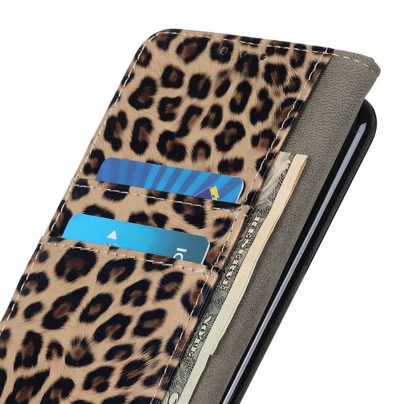 Flipové Pouzdro Na OnePlus Nord N100 Styl Leoparda Z Umělé Kůže