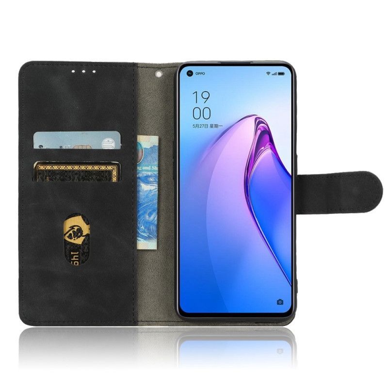 Flipové Pouzdro Na Oppo Reno 8 Pro Na Lana Obyčejné S Popruhem