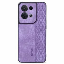 Kryt Na Oppo Reno 8 Pro Kožený Efekt Azns