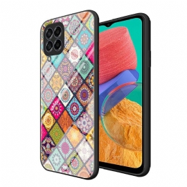 Kryt Na Samsung Galaxy M33 5G Mandalový Kaleidoskop Se Stojanem