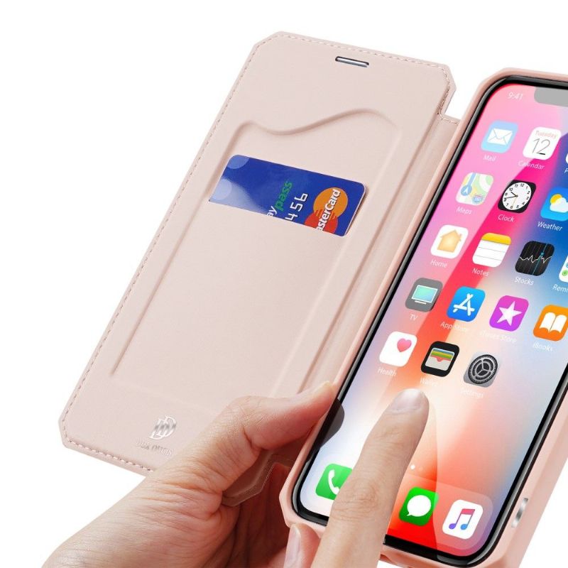 Flipové Pouzdro Na iPhone XS Max Magnetické Pouzdro Řady X