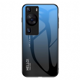 Kryt Na Huawei P60 Pro Dobrý Den. Tvrzené Sklo