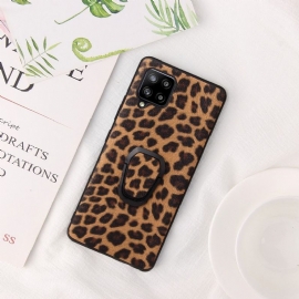 Kryt Na Samsung Galaxy A42 5G Prsten S Leopardím Vzorem