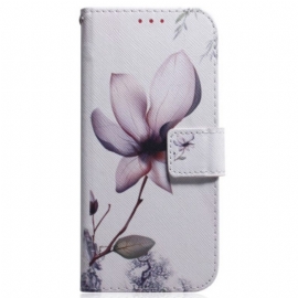 Flipové Pouzdro Na Xiaomi 13 Pro Na Lana Strappy Rose Flower