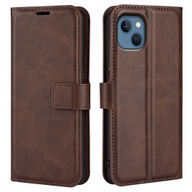 Flipové Pouzdro Na iPhone 14 Plus Slim Extreme Leather Effect