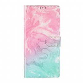 Flipové Pouzdro Na Samsung Galaxy S20 Plus / S20 Plus 5G Designer Marble