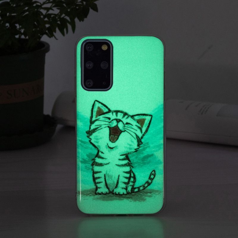 Kryty Na Mobil Na Samsung Galaxy S20 Plus / S20 Plus 5G Fluorescenční Cat