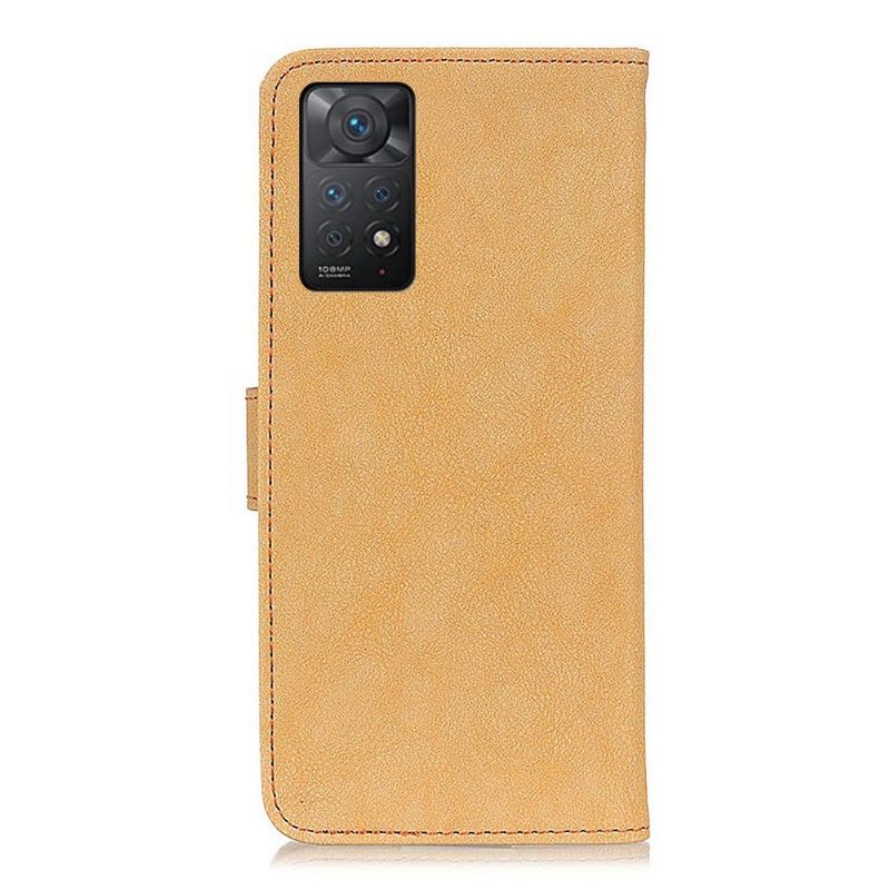 Flipové Pouzdro Na Xiaomi Redmi Note 11 Pro / 11 Pro 5G Khazneh Retro Kožený Efekt