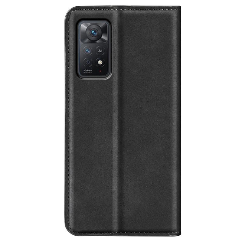 Kožené Pouzdro Folio Na Xiaomi Redmi Note 11 Pro / 11 Pro 5G Funkce Stojanu Z Umělé Kůže