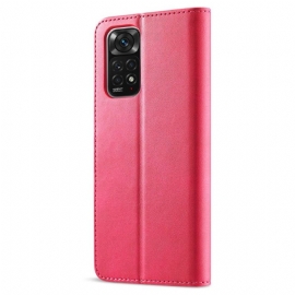 Kožené Pouzdro Na Xiaomi Redmi Note 11 Pro / 11 Pro 5G Kožený Efekt Lc.imeeke