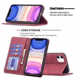 Kožené Pouzdro Na iPhone 11 Flipové Pouzdro Umělá Kůže Binfen Color Flip