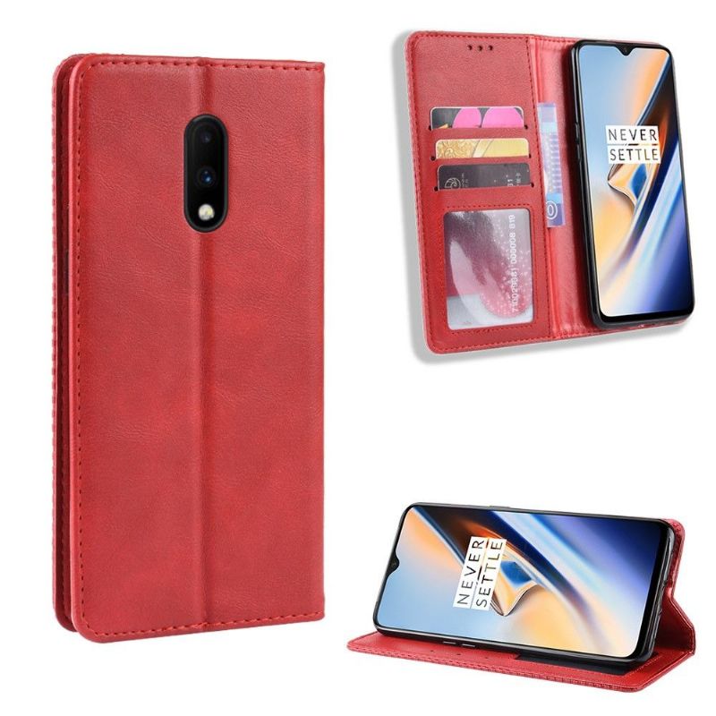 Kožené Pouzdro Folio Na OnePlus 7 Kožený Styl Cirénius