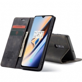 Pouzdra Na OnePlus 7 Prémiová Imitace Kůže