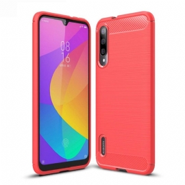 Kryt Na Xiaomi Mi A3 Uhlíkový Kartáčovaný Gel