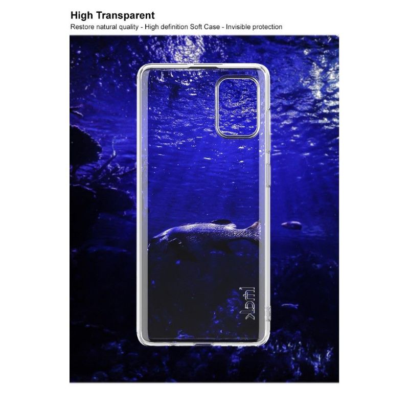 Kryt Na Samsung Galaxy A51 Transparentní Silikon