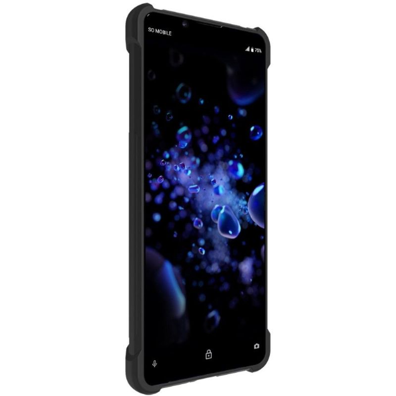 Kryt Na Sony Xperia 10 II Class Protect Nárazuvzdorný - Černý Kov